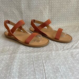 Helios Slip On Elastic Strap Sandals 6